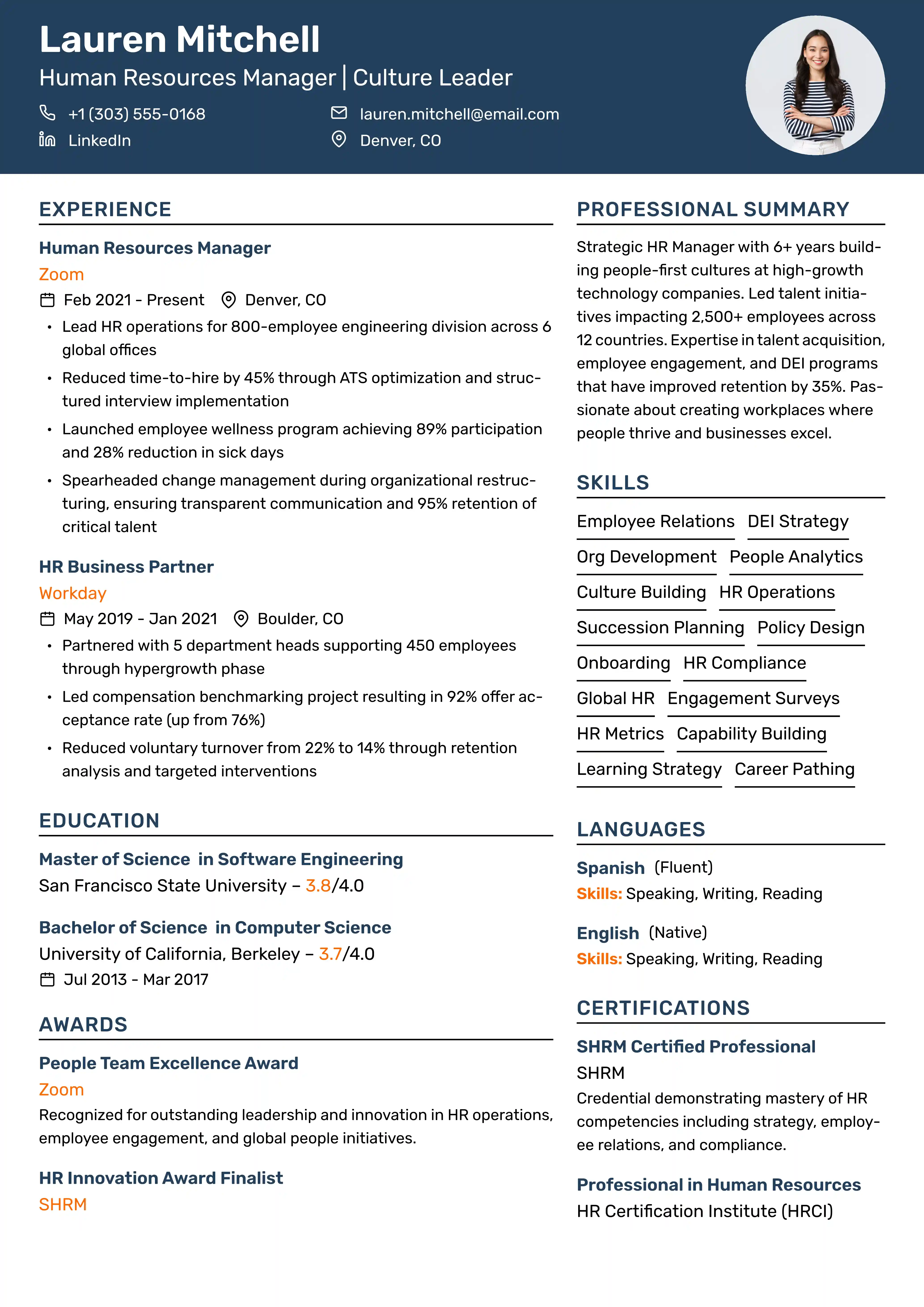 Creative Resume