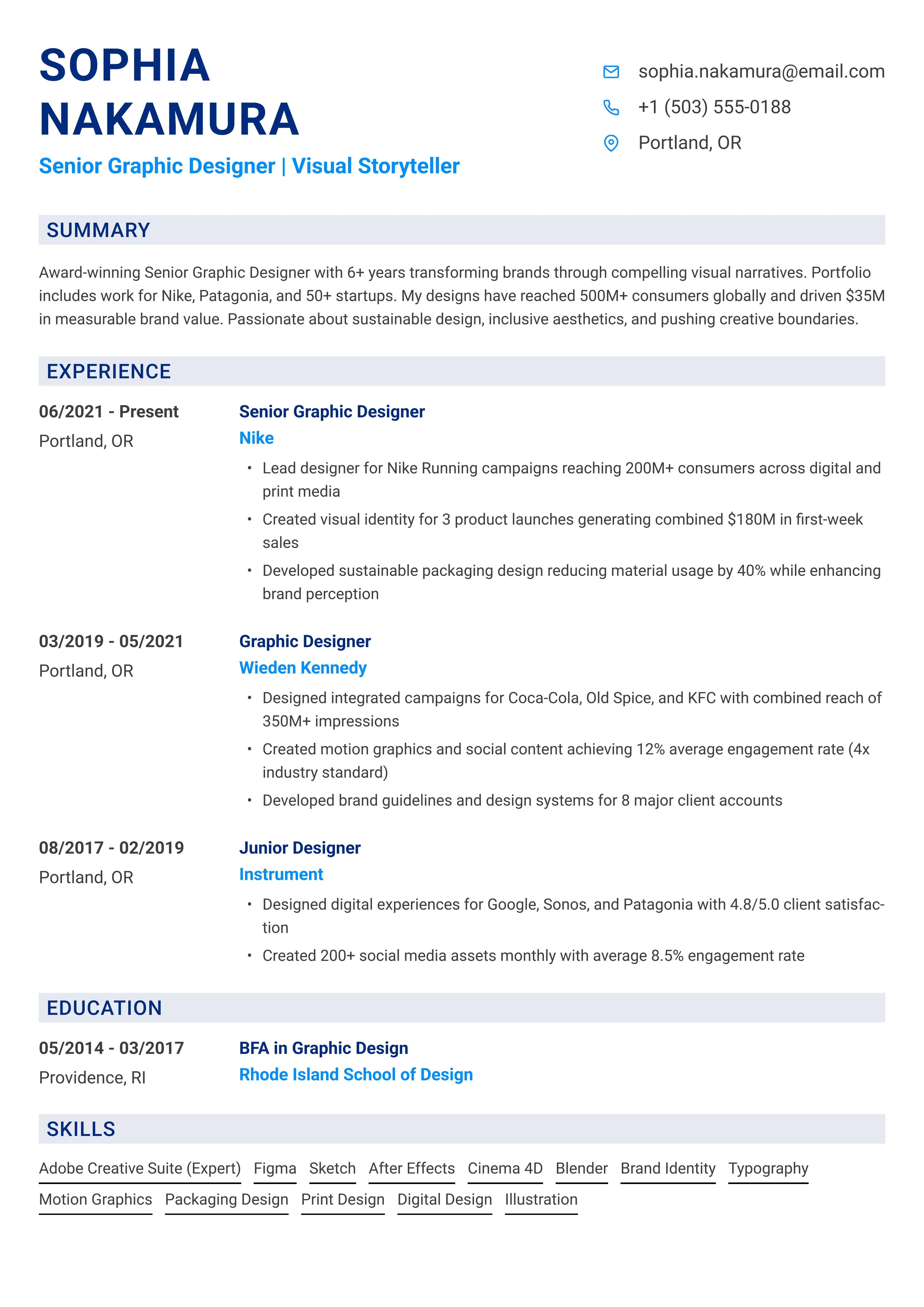 Stylish Resume