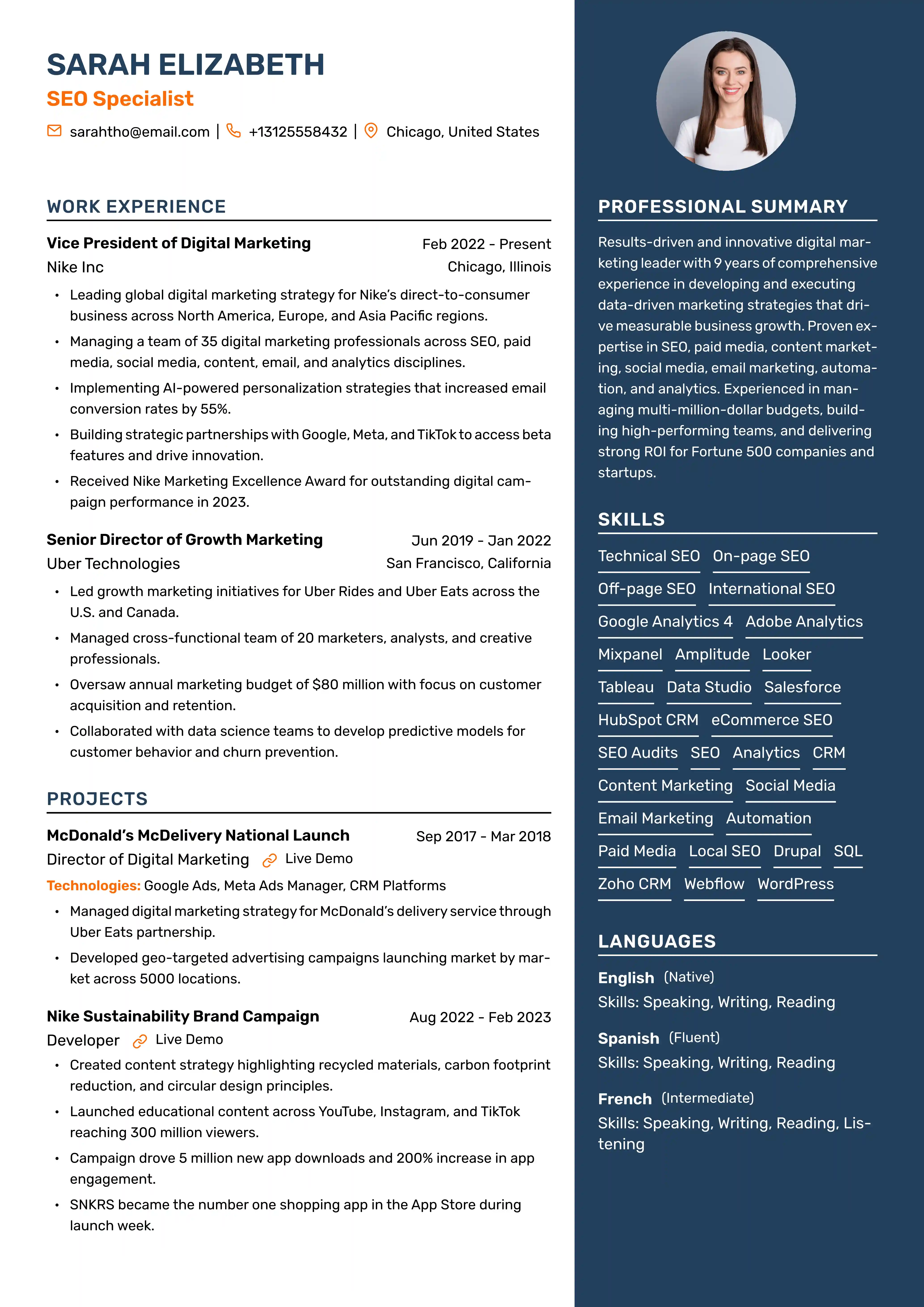 Polished Resume Template